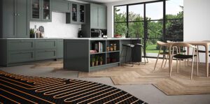 Electric Underfloor Heating In A Kitchen