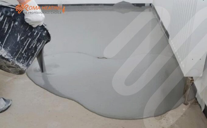 SELFLEVEL2-Self levelling compound - 250822 poured out