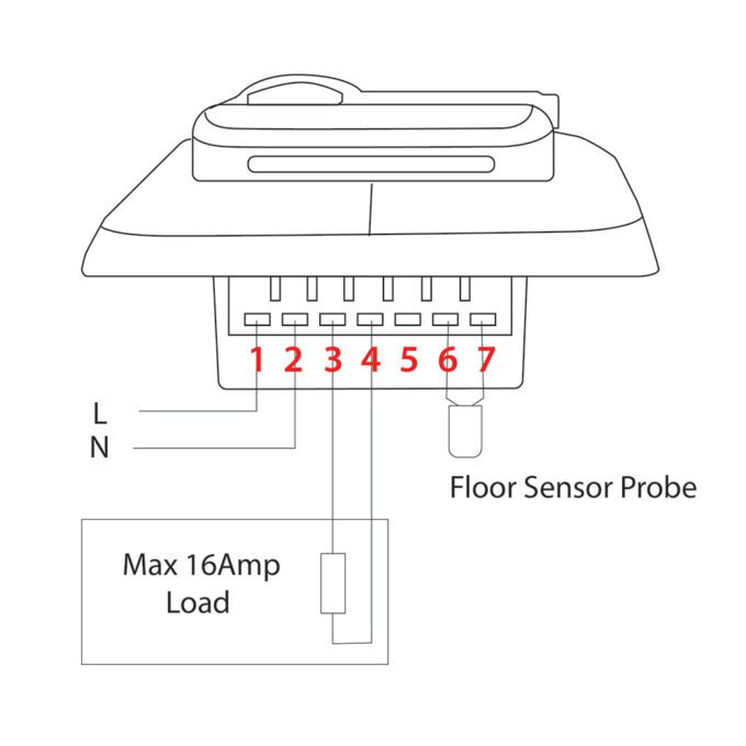 Thermostat Wiring Diagram RM1