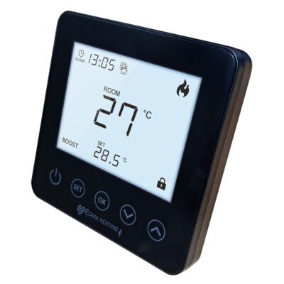RT5 Touch Screen Thermostat Black