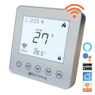 RWI5 Wi-Fi Thermostat Silver