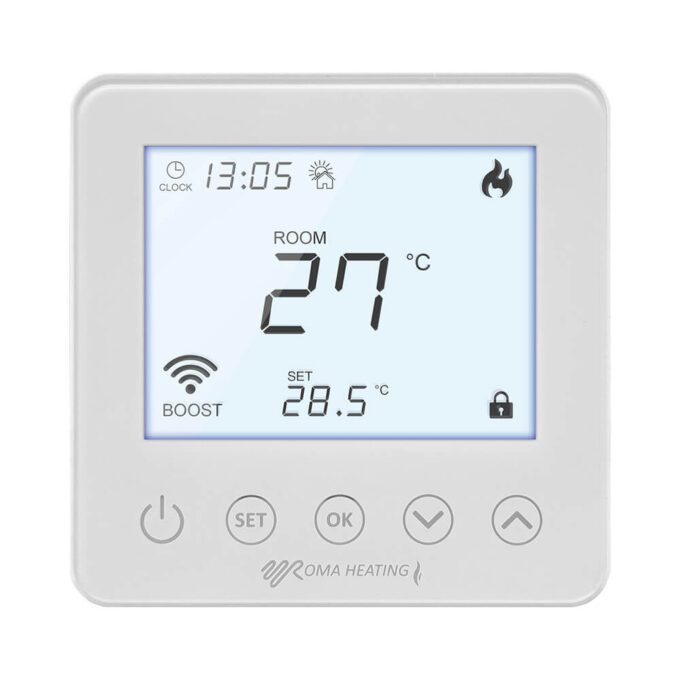 RWI5 Wi-Fi Thermostat - White